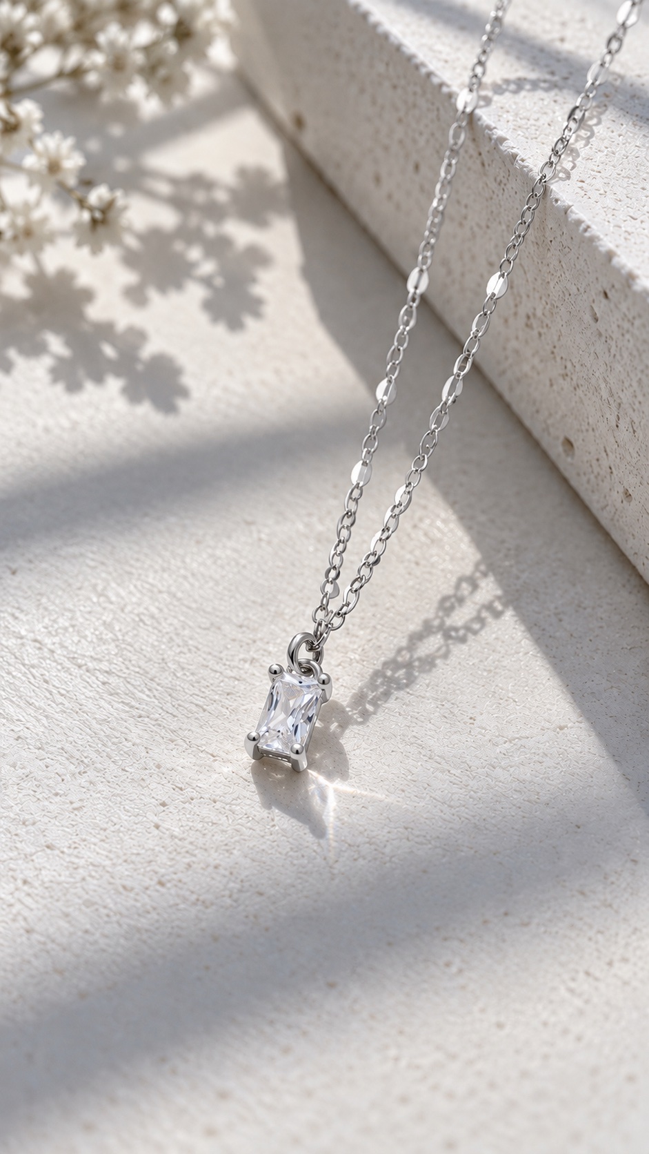 Collar Spark Plateado