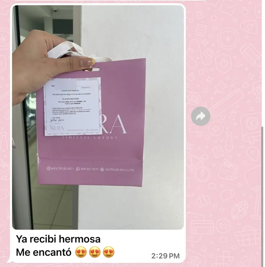 Foto de clienta KURA