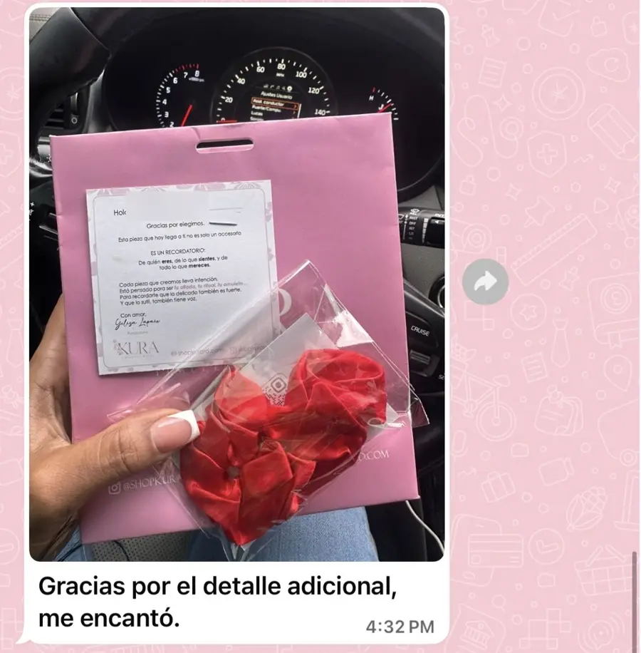 Foto de clienta KURA